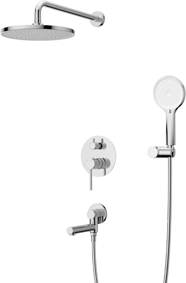 

Душевой комплект Cezares Relax RELAX-VDSET-01 С ВНУТРЕННЕЙ ЧАСТЬЮ, с изливом, хром