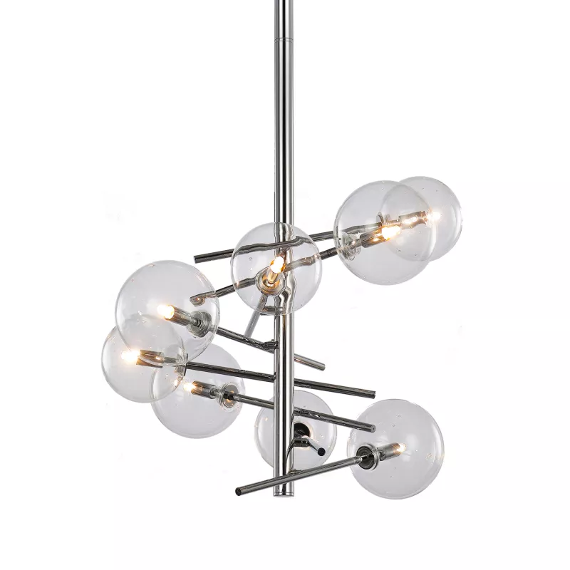 

Люстра на штанге Delight Collection Globe Mobile MX19009070-8A chrome