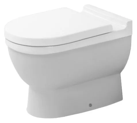 

Унитаз приставной Duravit Starck 3 с крышкой, белый (0124090000)