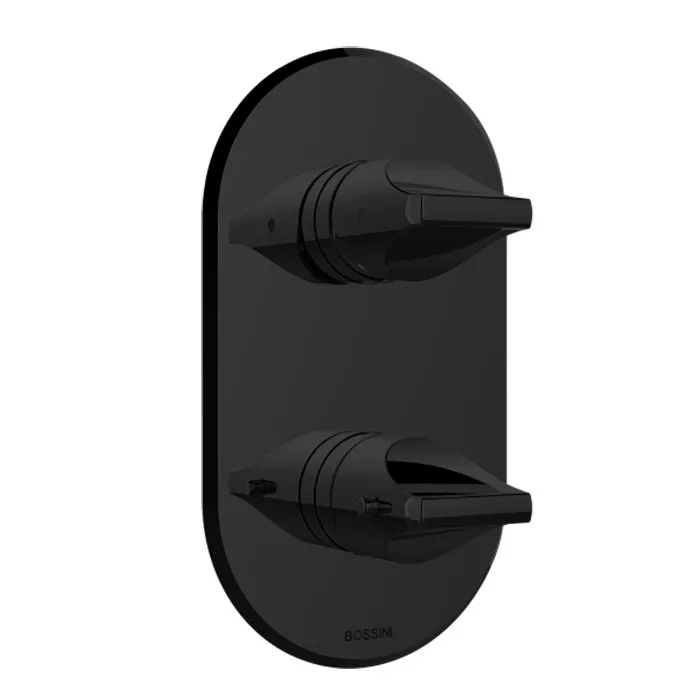 

BOSSINI (APICE) Наружная часть термостата для Z00125000, черный матовый (073)