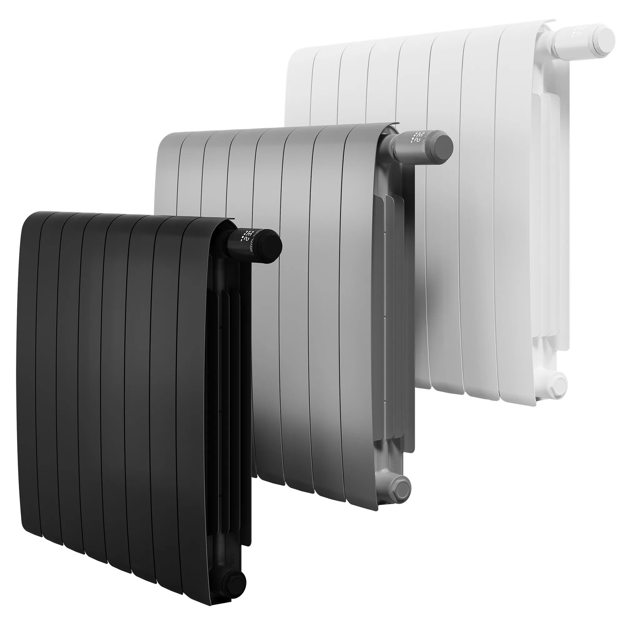 

Радиатор биметаллический Royal Thermo Eclipse 500 Серебристый - 6 секц.