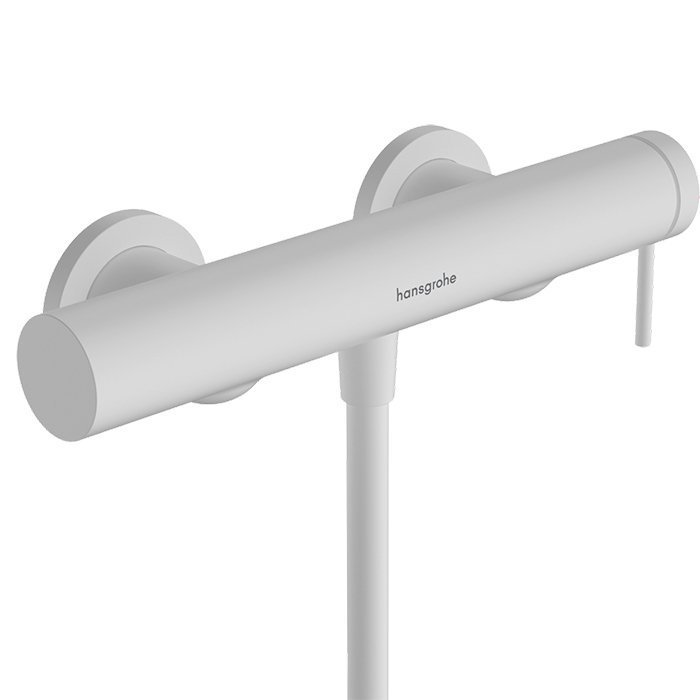 HG Tecturis S Однорычажный смеситель для душа наружного монтажа матовый белый 24916₽