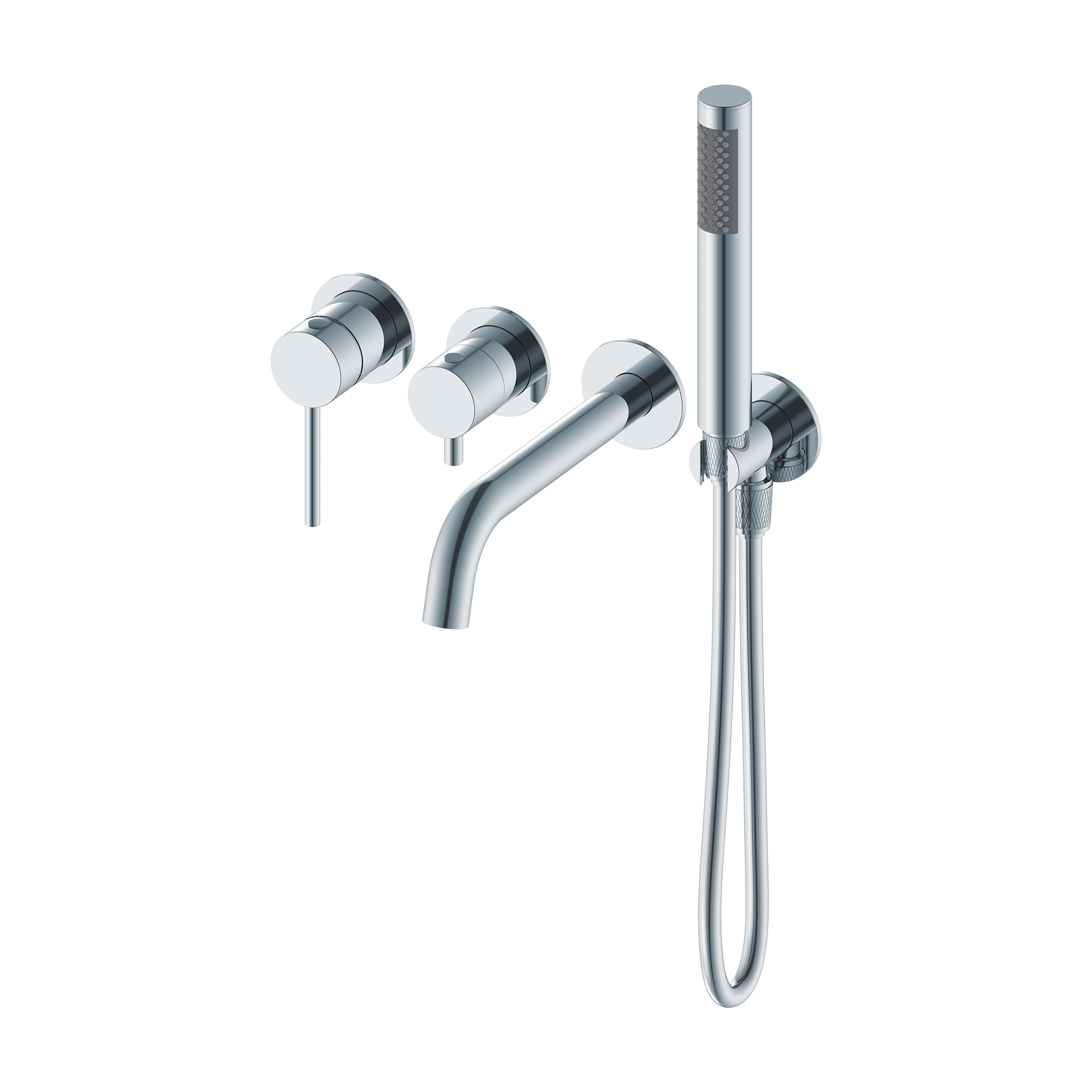 

Встраиваемый смеситель для душа и ванны Oliveeka Y OL-889017-CR, хром