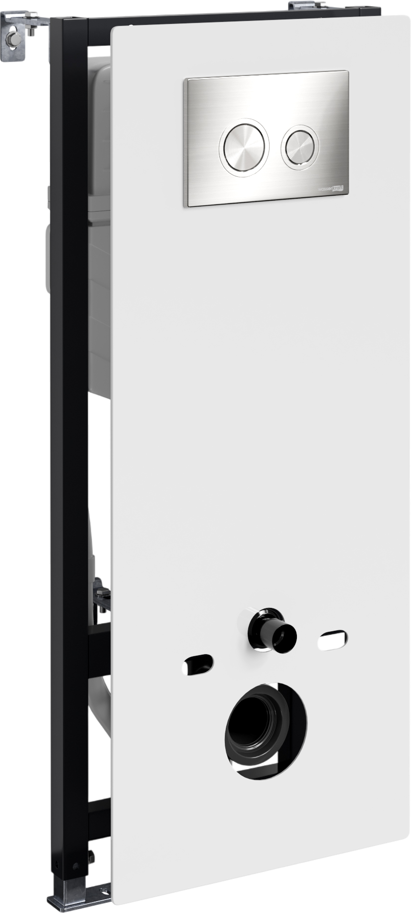 

Система инсталляции для унитазов Wasserkraft Abens 20TLT.010.ME.WH.BN01 с кнопкой смыва никель