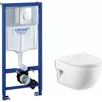 Комплект Система инсталляции для унитазов Grohe Rapid SL 38721001 3 в 1 ...