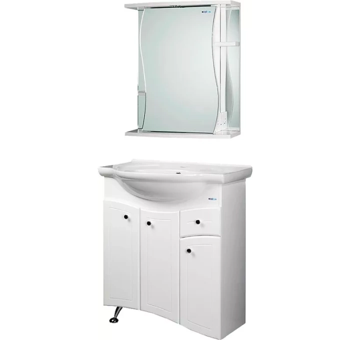 Мебельная раковина Cersanit Erica 80 (S-UM-ERI80/1-w) в интернет ...